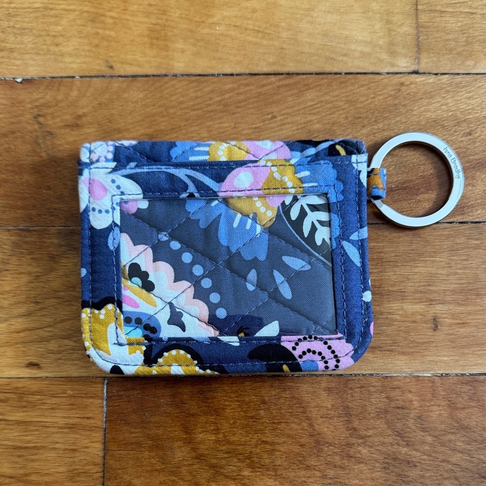 Vera Bradley Floral Wallet with Keyring